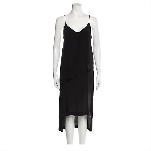 RACHEL COMEY Silk Midi Length Dress Size: US 2 - Picture 1 of 3